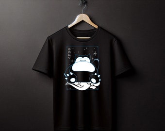 Snorlax Black Tee Perfect for a Present, Gift, Holiday, Birthday!