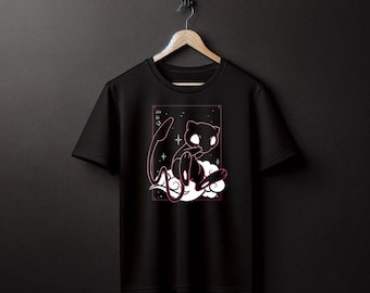 Mew Black Tee Perfect for a Present, Gift, Holiday, Birthday!