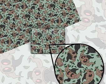 Phantump Gift Wrap, Wrapping Paper, Perfect for a Gift, Present, Holiday, Birthday! Japanese Anime