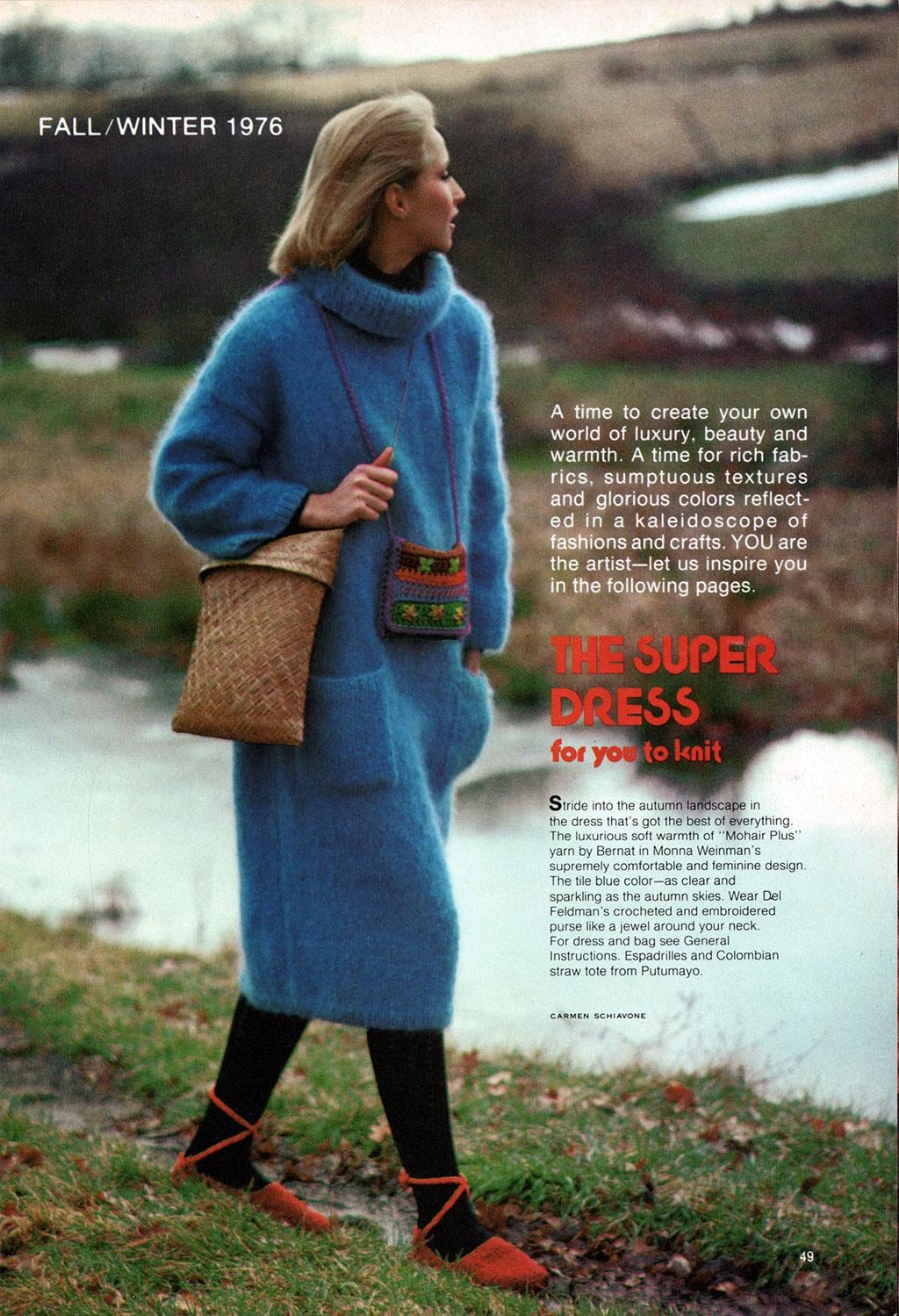 70s Mohair Sweater - Etsy