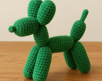 Crochet Balloon Dog Pattern: Amigurumi Puppy Toy (PDF Pattern)