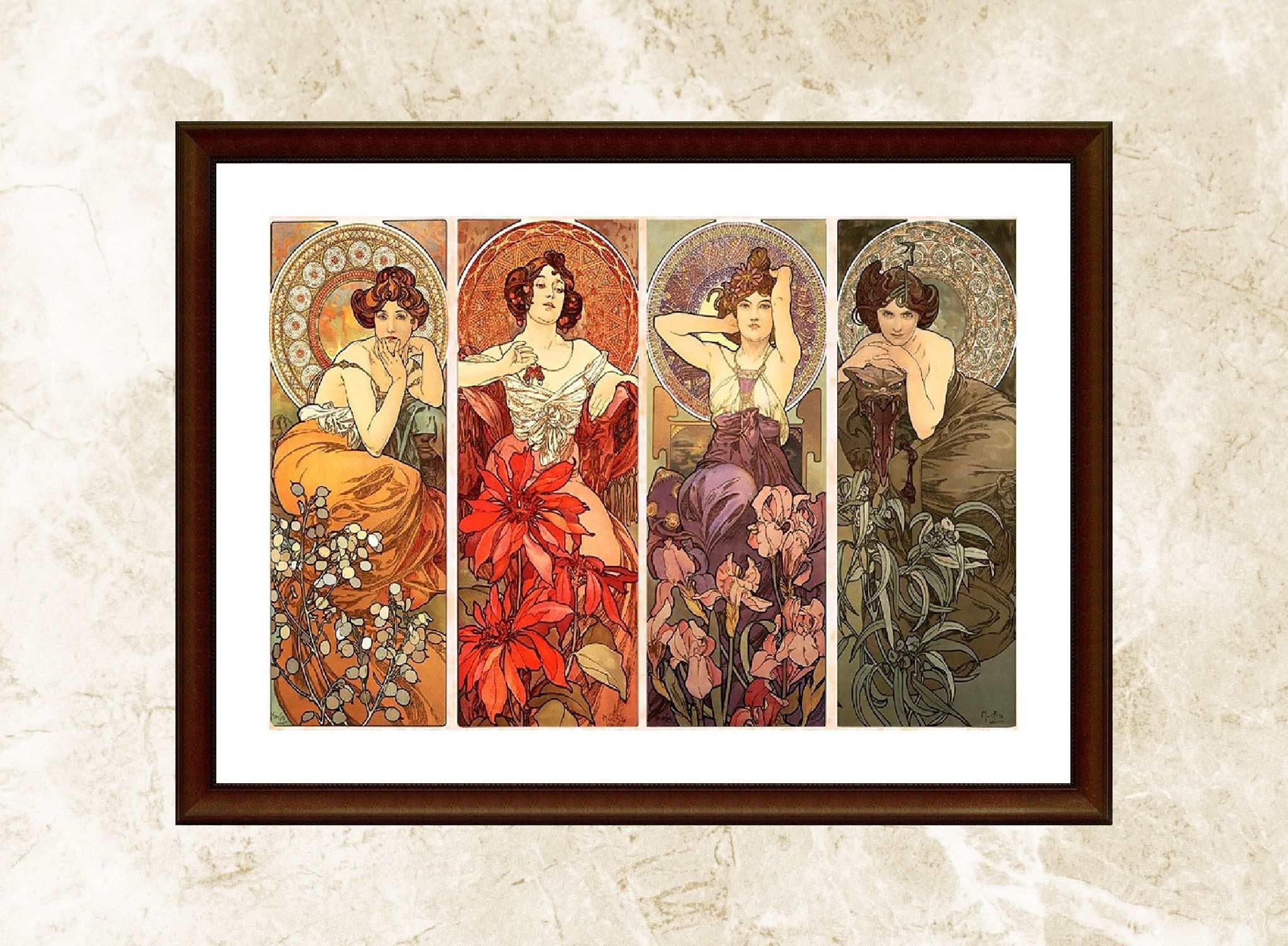 Alphonse Mucha - Etsy