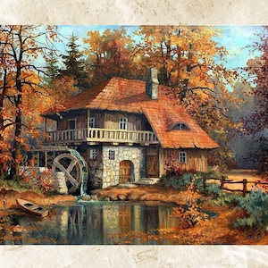 Cross Stitch Pattern,Autumn,xstitch,Pattern Keeper,Embroidery, Pdf,Instant Download