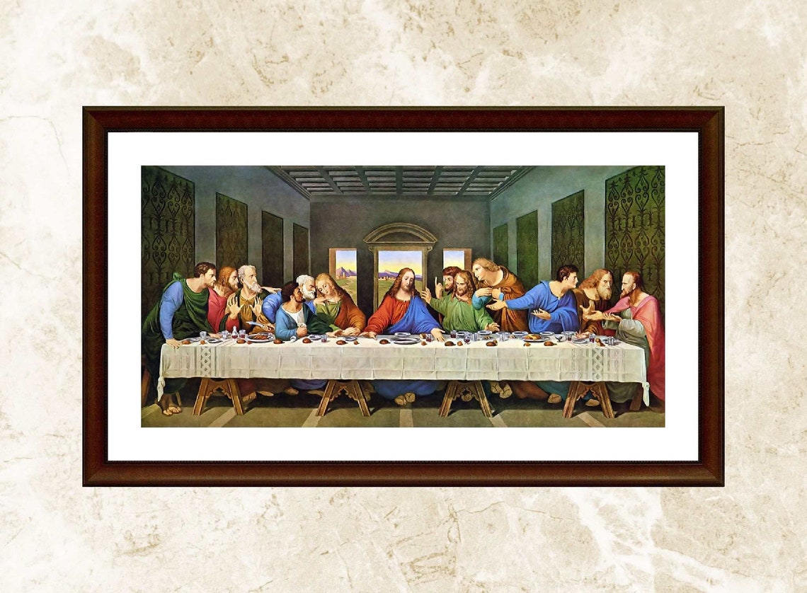 Cross Stitch Pattern,the Last Supper by Leonardo Da Vinci,xstitch,pattern Keeper,embroidery,pdf