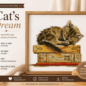 黒猫のシルエット、簡単なクロスステッチ図案、クロスステッチパターン