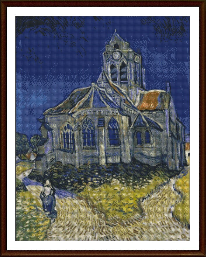 パリ  オーヴェルの協会 ボクらのアート / オーヴェルの教会 The Church at Auvers(1890