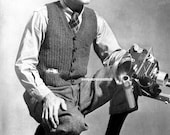 Vintage Men’s Ribbed Vest Knitting Pattern PDF – 1940s Classic Buttoned Waistcoat – Retro Gentleman Knitwear