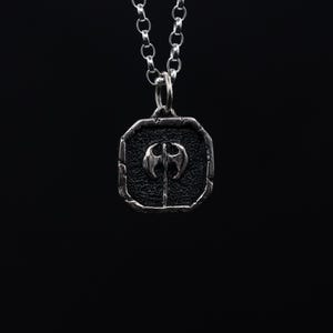 Barbarian Battle-axe Talisman Pendant