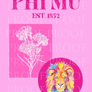 Sorority Grafik Poster