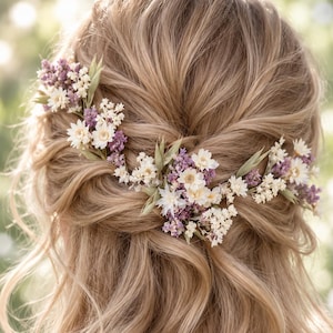 Blumenkranz haare hochzeit