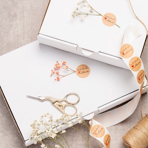 Gypsophile, gypsophile stabilisé blanc, 1 boîte de mini tiges, Gypsophile naturel, Gypsophile, Gypsophile, Bouquet de mariage sec image 3