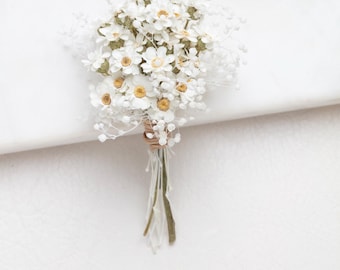 Mini ramilletes de flores secas, plantas naturales y reales, mini ramilletes de flores secas para boda, accesorios de boda, ramilletes florales,