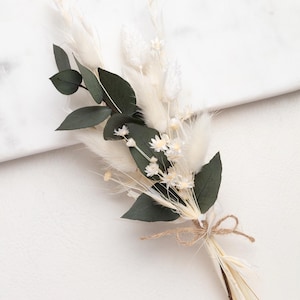 Dried Flowers, Mini Bouquet, Bohemian Mini Dried Flower Bouquet, Table Decorations, Center Decoration, Holiday flowers Gift,