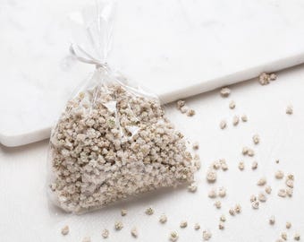 Wedding Confetti, dried baby breath, flower confetti, 100% biodegradable, natural table decoration, Confetti Petals, Throwing Confetti,