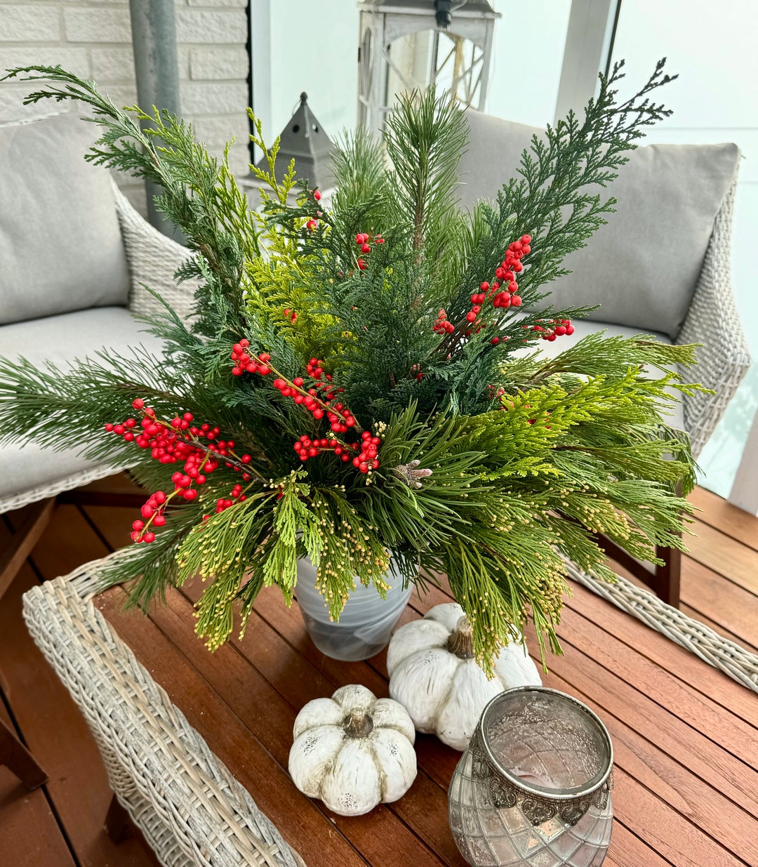 Christmas Tree Branches Fresh Winter Tree Bundle Christmas Etsy Canada