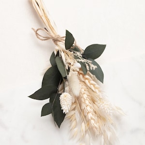 Dried Flowers, Mini Bouquet, Bohemian Mini Dried Flower Bouquet, Table Decorations, Center Decoration, Holiday flowers Gift,