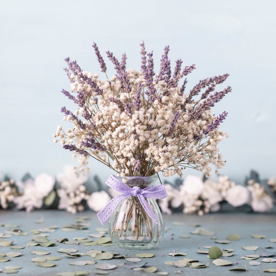 Gypsophila Essiccata Naturale - Oltre 2500 Boccioli Per Decorazioni - Foto 11