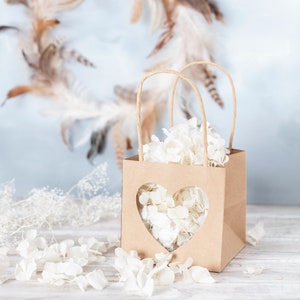 White Hydrangea confetti, 100% biodegradable, natural table decoration, Hydrangea decoration, wedding Hydrangea,