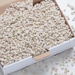 Confeti de boda, aliento de bebé seco, confeti de flores, 100% biodegradable, decoración de mesa natural, pétalos de confeti, confeti para lanzar,