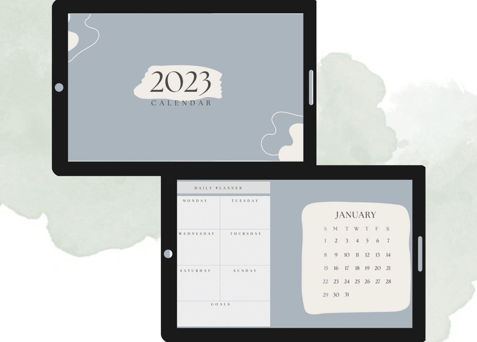 2023 Calendar, Goodnotes, 2023 Digital Calendar, 2023 Planner Weekly