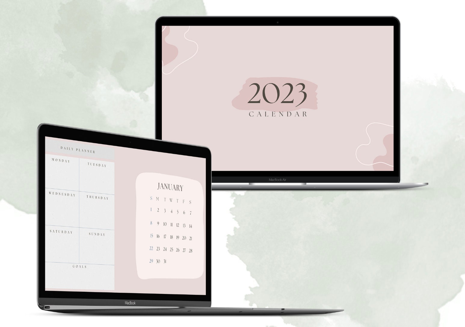 PINK 2023 Calendar, 2023 Planner, 2023 Digital Calendar, 2023 Planner