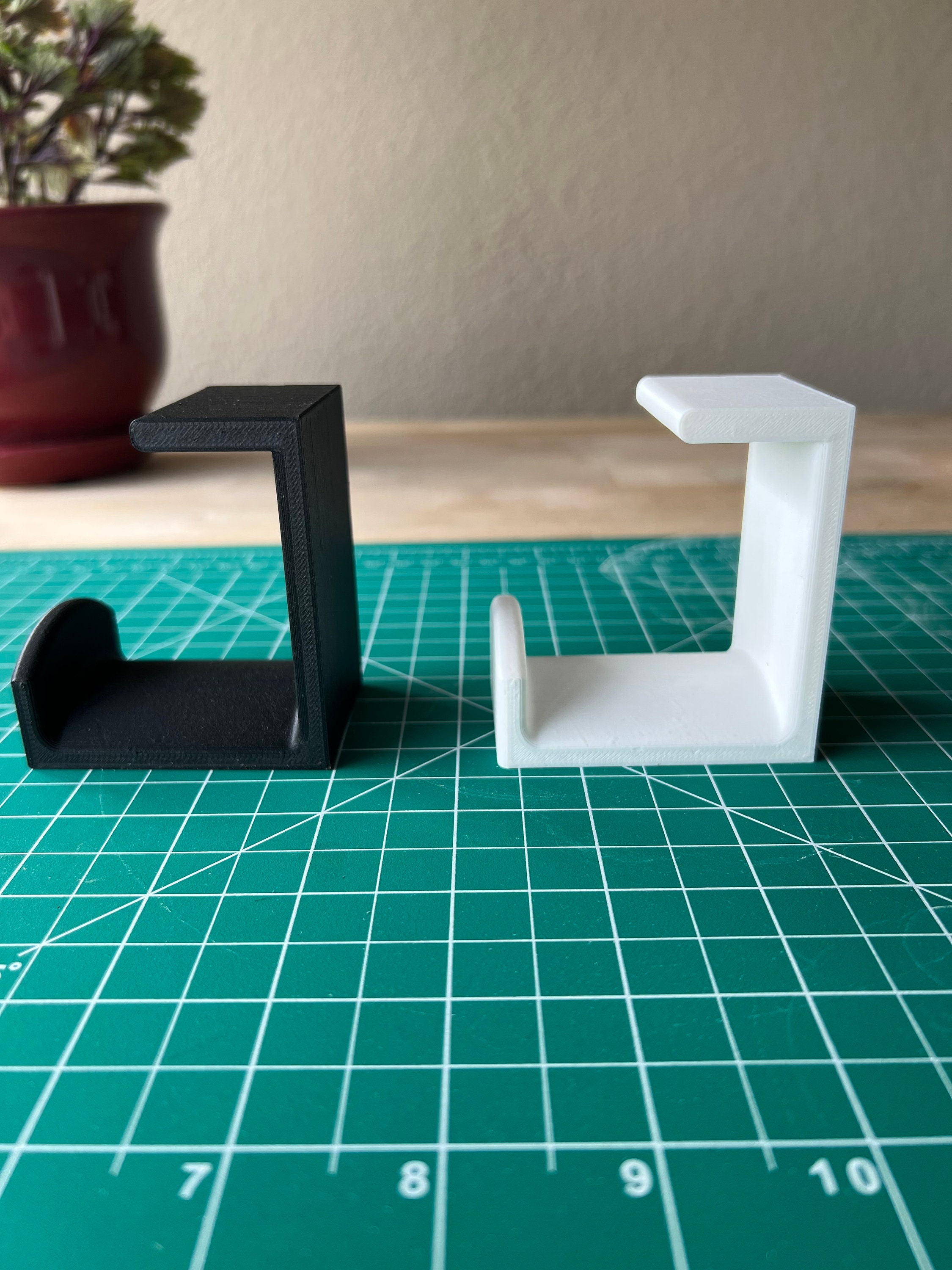 Under Desk Headphone Hanger Headset Holder adhesive Etsy