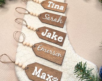 Stocking Tags For Christmas Gifts Under 10 Dollars Stocking Stuffer Gift For Hostess Wooden Wine Gift Tag Perfect For Holiday Party Host