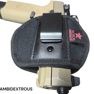 Funda universal Ambi IWB: compatible con óptica, compacta a tamaño completo, Gen 2, pequeña, para defensa táctica.