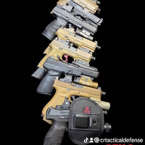 Gen 2 large Flashlight Optic iwb universal Gun Holster fits olight streamlight nightstick  surefire enforce Glock Taurus Tisas canik