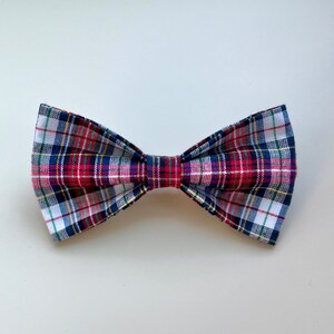 Dog Bow Tie, Plaid Dog Bow Tie, Classic Dog Bow Tie, Bow Tie for Pets, Pet Apparel, Bow Tie for Dogs