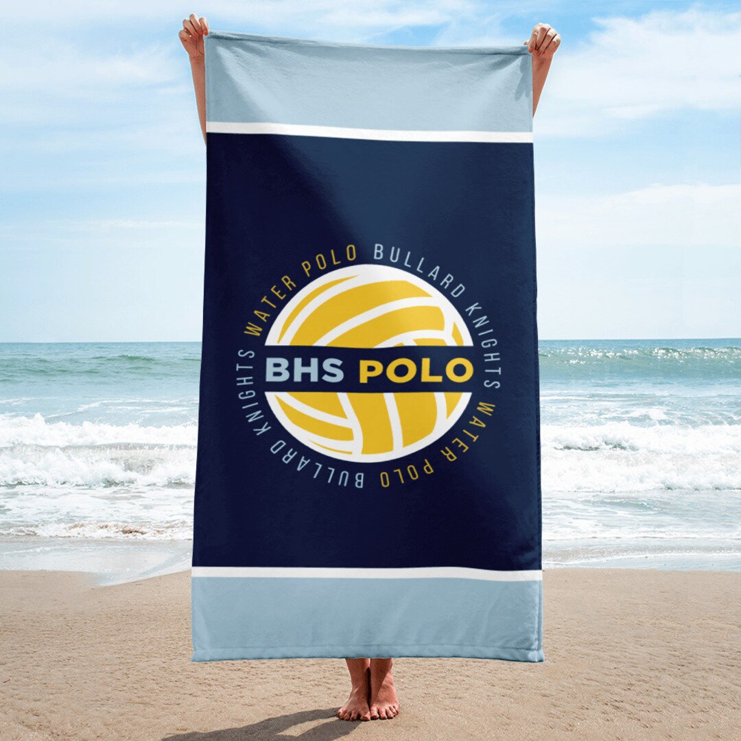 Bullard Knights Water Polo Towel Etsy