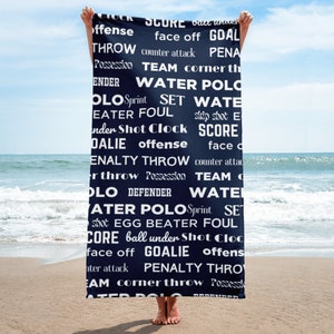 Water Polo Terms Towel