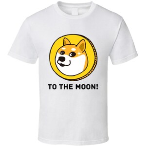 Shiba Inu Bitcoin Cryptocurrency Money Funny Gift T Shirt