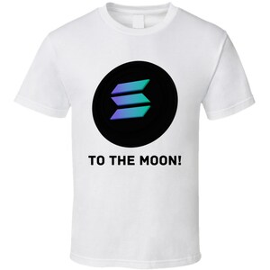 Solana Bitcoin Cryptocurrency Money Funny Gift T Shirt