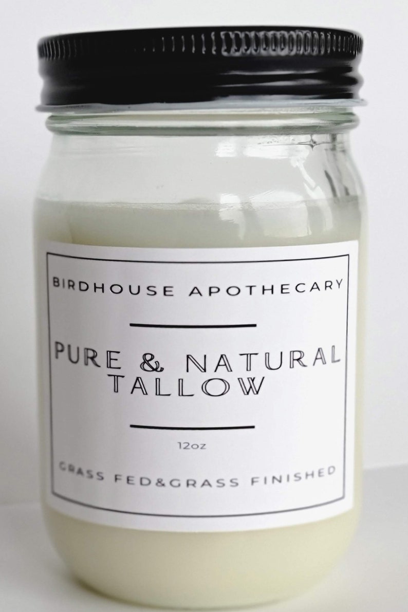 100 Grass Fed Grass Finished Tallow Etsy