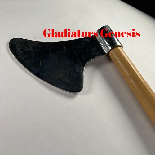 Tête de hache Buhurt de 9 pouces, HACHE HEMA, hache en acier à haute teneur en carbone