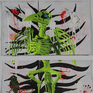 高評価アイテム Death Nyc - Etsy 絵画