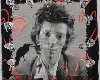 【ポスター】ジョニー・サンダース ジョニー・サンダース 12 x 18 レア So Alone サイン入りアート