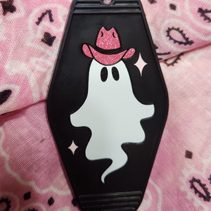 Let&#39;s Go Ghouls Retro Keychain
