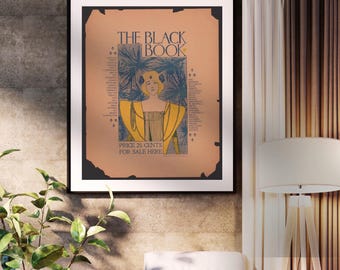 Vintage Poster of The Black Book