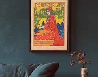 The Quartier Latein Vintage Magazin Cover