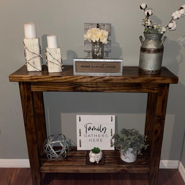 Entry Table - Etsy