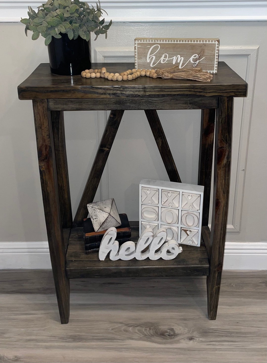 Entryway Table Console Table Tall Entry Table Sofa Table - Etsy