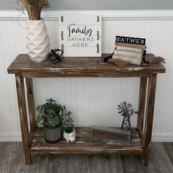 Entry Table Etsy