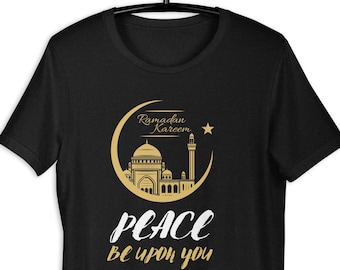 Ramadan Eid Mubarak Muslim Fasting Islamic Religion Unisex T-shirt