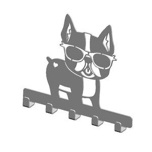 Hond sleutelhouder Dxf Svg laser gesneden bestanden/sleutelhouder plasma gesneden bestanden/dxf-bestanden voor cnc plasma/dxf-bestanden voor laser/sleutel hanger laser gesneden bestand