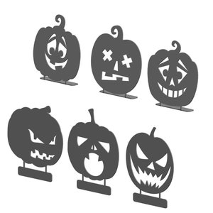 Stehender Kürbis DXF SVG-Dateien, Halloween-Dekor-Laser-Schnitt-Dateien, cnc Halloween Metall svg, Halloween-Plasma-Schnitt-Dateien, Halloween-Svg-Plasma