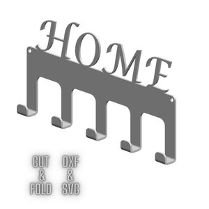 Home sleutelhouder DXF SVG-bestanden/Home sleutelhouder laser gesneden bestand/DXF-bestanden voor laser/DXF-bestanden voor plasma/plasma gesneden bestanden/DXF SVG-bestand