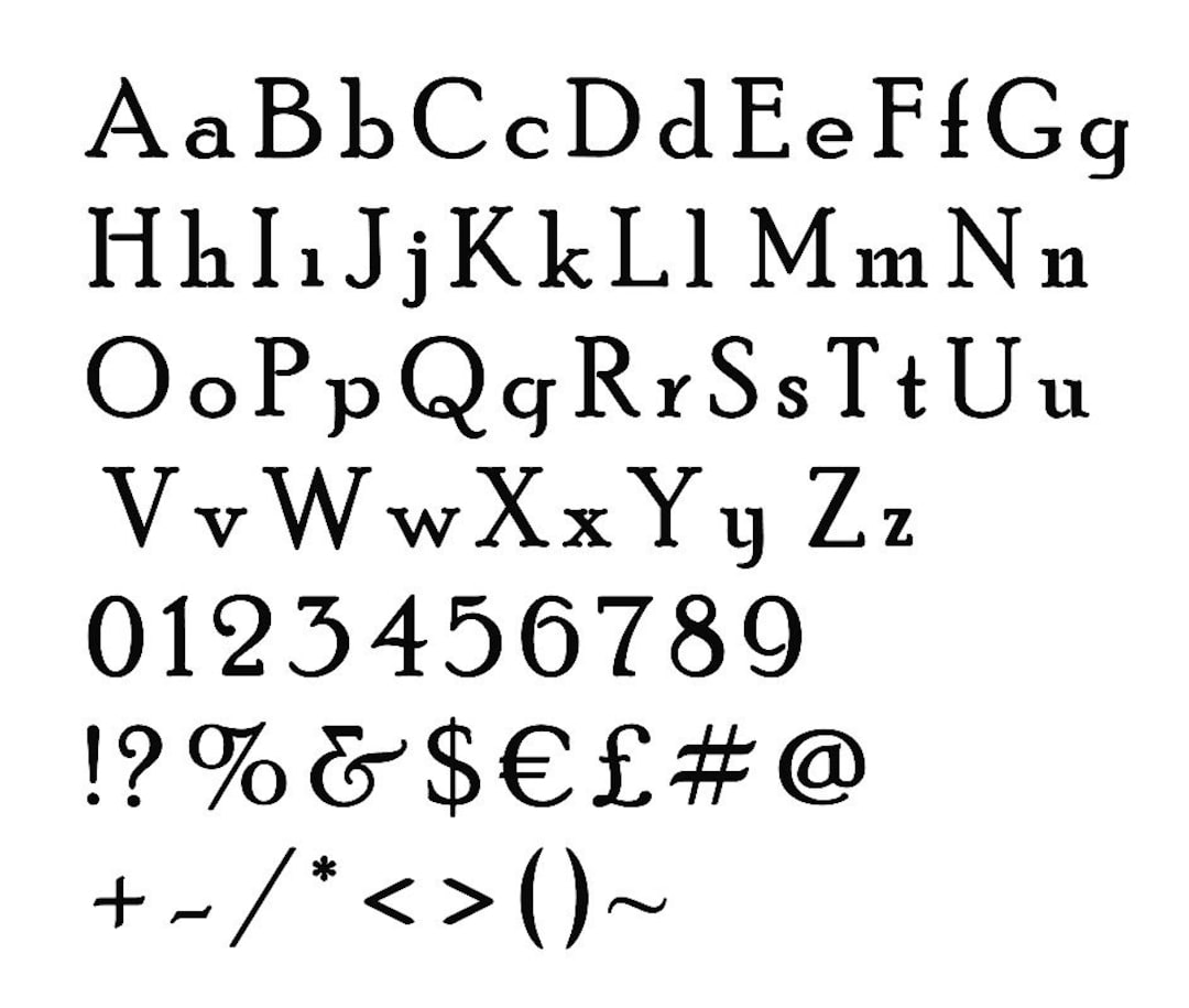 Alphabet Letters Dxf and Svg Files /a to Z or 0 To9 Dxf File/font for ...
