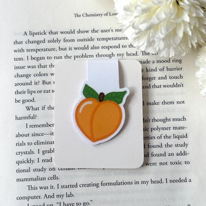 Peach Magnetic Bookmark